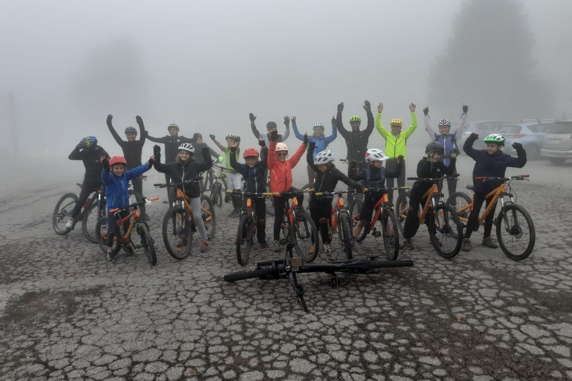 2 ème jour du stage : Sortie VTT dans la Vallée Verte