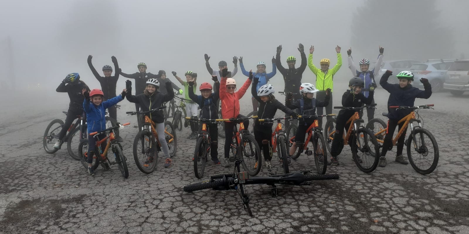 2 ème jour du stage : Sortie VTT dans la Vallée Verte
