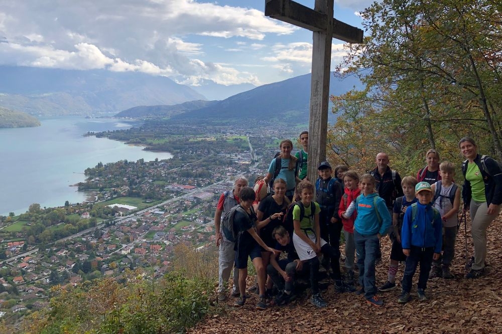 1 er jour du stage d'oxygénation : Randonnée dans le Semnoz
